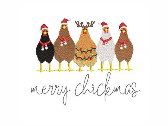 Christmas Chickens: A Designer’s Real-World Embroidery Review