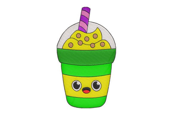 Cute Ice Cream Embroidery Review