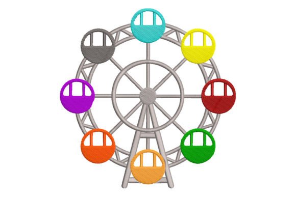 Ferris Wheel: A Whimsical Sweatshirt Embroidery Review
