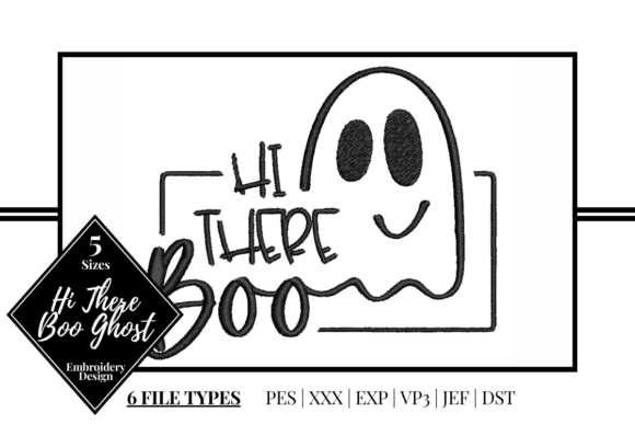 Hi There Boo Ghost