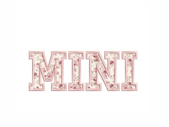 Mini Applique: A Thoughtful Family Quote for Real Embroidery Work